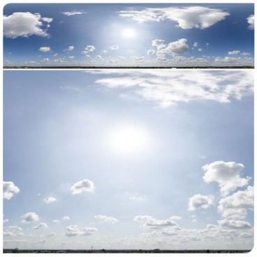 Sunny Clouds 7090 (30k) HDRI Panoramas