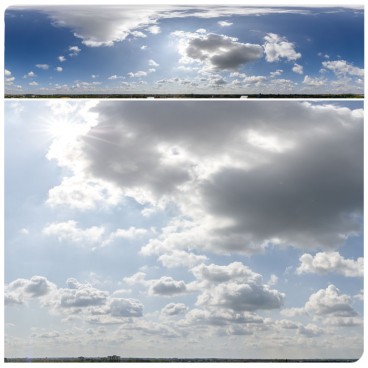 Sunny Clouds 7195 (30k) HDRI 