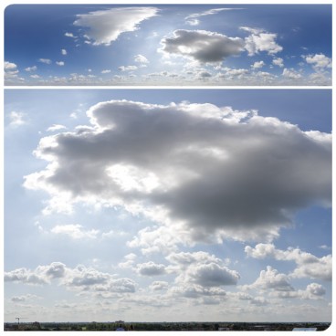 Sunny Clouds 7264 (30k) HDRI 