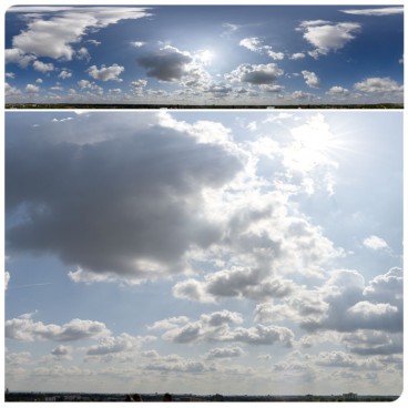 Sunny Clouds 7804 (30k) HDRI 