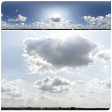 Sunny Clouds 8137 (30k) HDRI 