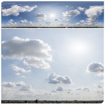 Sunny Clouds 8489 (30k) HDRI Panoramas