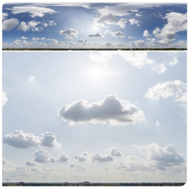 Sunny Clouds 8558 (30k) HDRI 