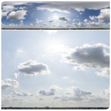 Sunny Clouds 8822 (30k) HDRI 