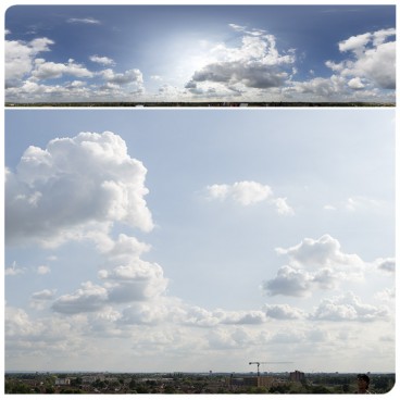 Sunny Clouds 9327 (30k) HDRI 