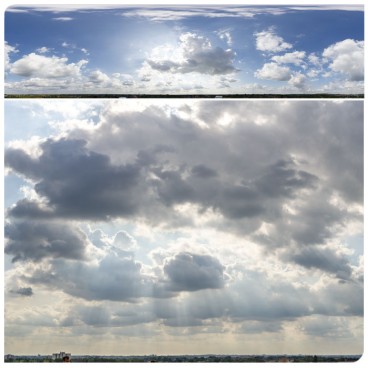 Sunny Clouds 9402 (57k) HDRI