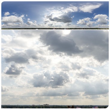 Sunny Clouds 9493 (30k) HDRI 