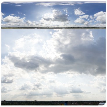 Sunny Clouds 9559 (30k) HDRI Panoramas