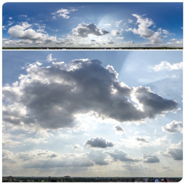 Sunny Clouds 9726 (30k) HDRI Panoramas