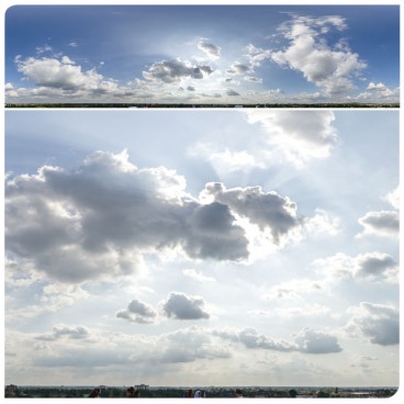 Sunny Clouds 9816 (30k) HDRI Panoramas