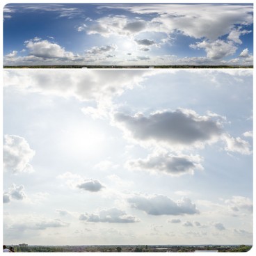 Sunny Clouds 9963 (30k) HDRI Panoramas