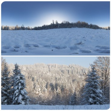 Winter 8796 (30k) HDRI Panoramas