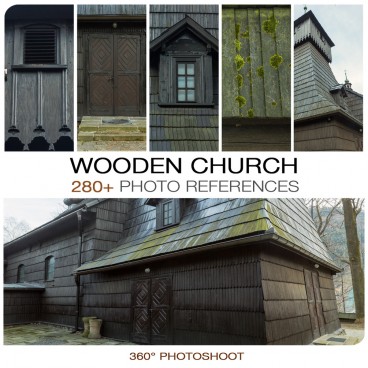 WOODEN CHURCH Photo Packs